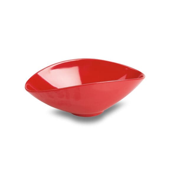 Organica Large Red Coupe Melamine Serving  Bowl