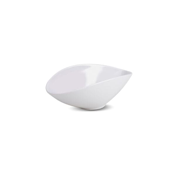 Organica Large White Coupe Melamine Serving  Bowl