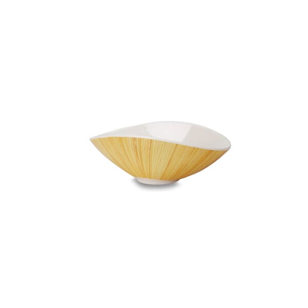 Organica Small Bamboo Coupe Melamine Serving  Bowl