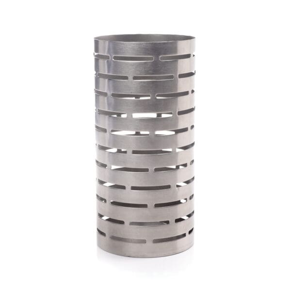 Oslo Tall Round Stainless Steel Caddy