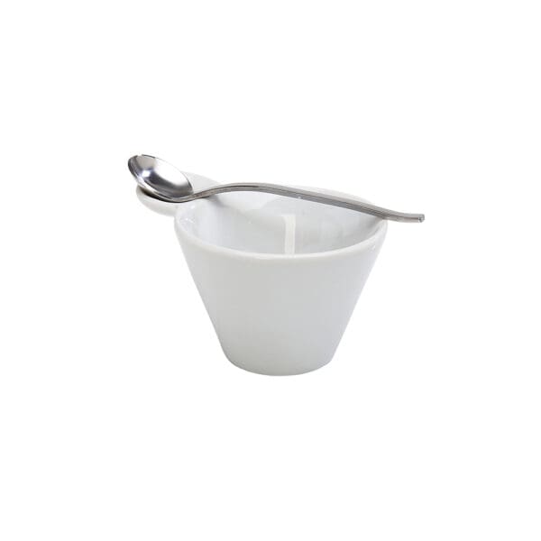 Pana Porcelain Snack Bowl With Spoon