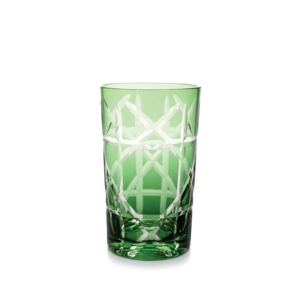 Parisian Emerald 14oz Glass Tumbler