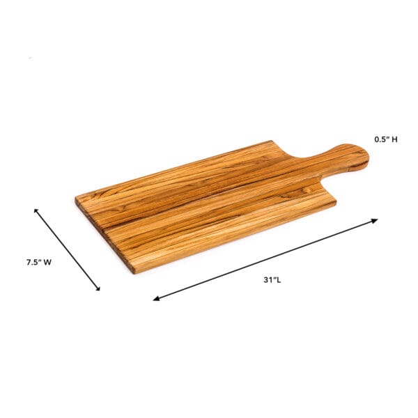 Prima Medium Rectangle Wood Chop Board - Image 2