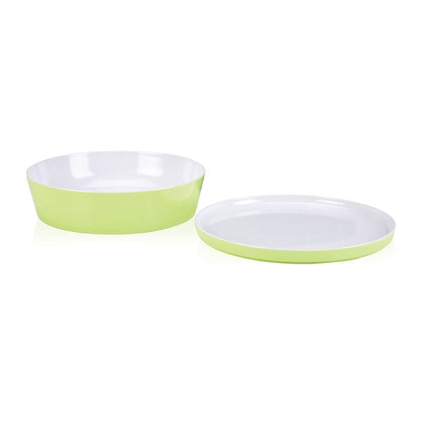 Rimini Large Lime Melamine Serving Bowl