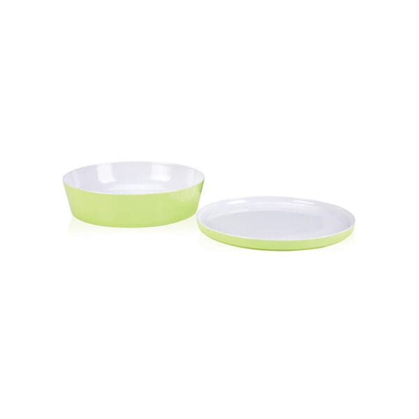 Rimini Medium Lime Melamine Serving Bowl