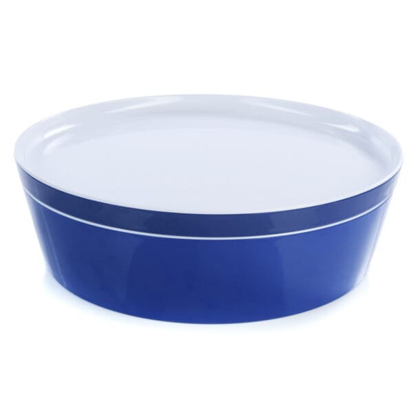 Rimini Large Dark Blue Melamine Serving Bowl