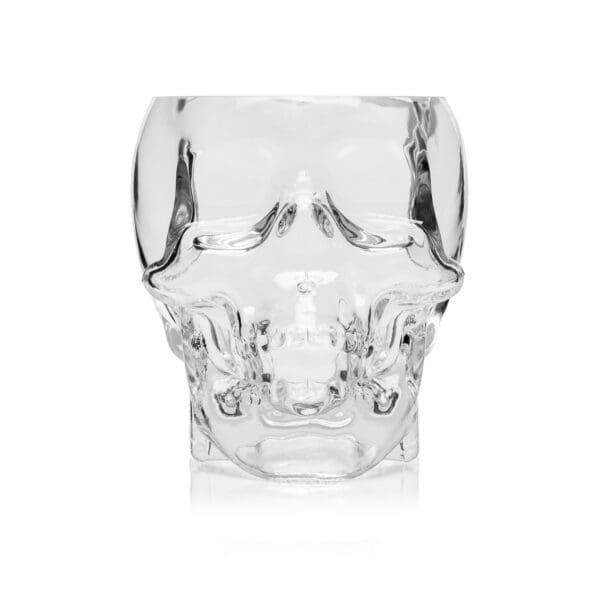 Tiki Skull 23oz Glass Tiki Tumbler