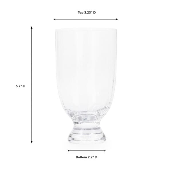 Sorrento Tumbler 19.3oz Glass - Image 2