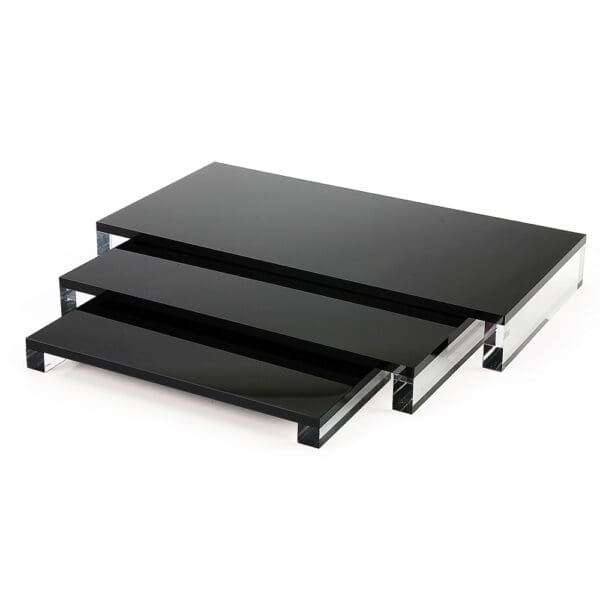 Spiga Small Black Acrylic Tray - Image 3