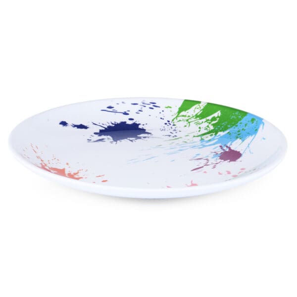 Splatter Melamine 9 in. Plate