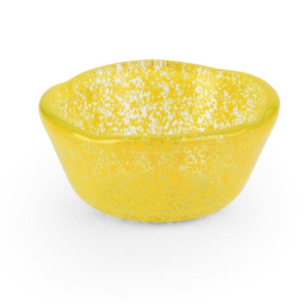 Splendido Small Lemon Glass Bowl