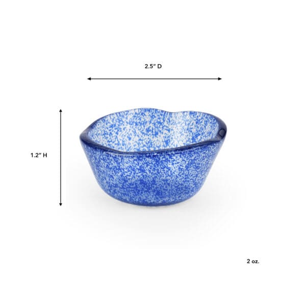 Splendido Small Cobalt Glass Bowl - Image 2