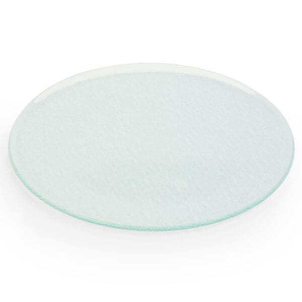 Splendido Medium Round White Glass Plate