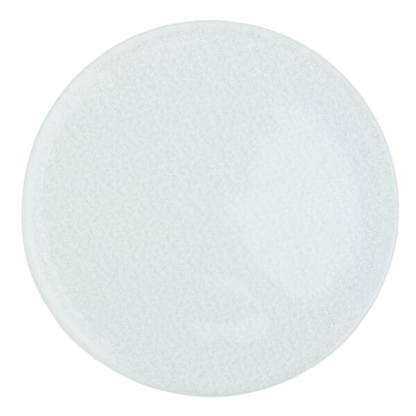 Splendido Round White Glass Platter