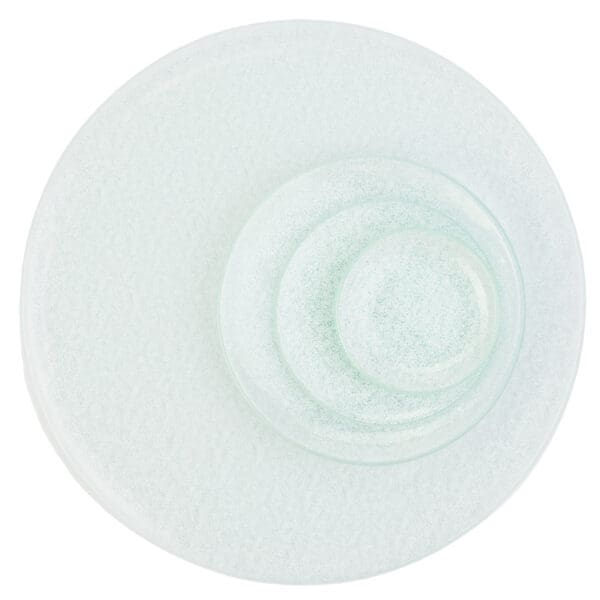 Splendido Round White Glass Platter - Image 3