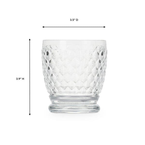 St Germain Clear Polycarbonate 11.8oz Rocks Glass - Image 2