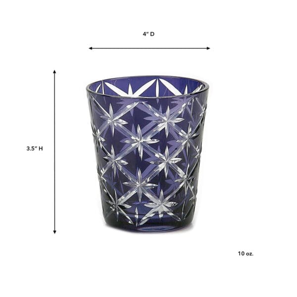 Starlight Magenta 10oz Glass Tumbler - Image 2