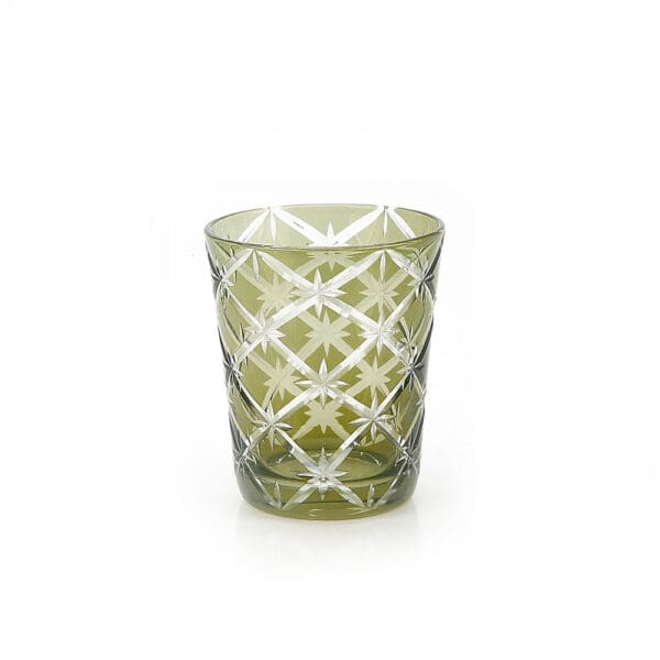 Starlight Olive 10oz Glass Tumbler