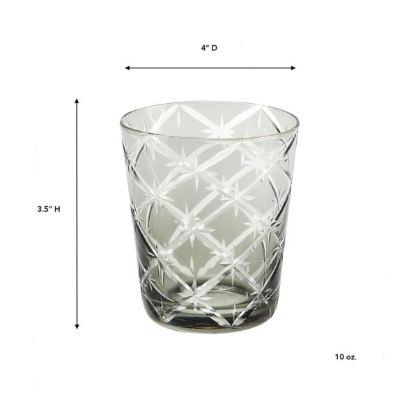 Starlight Smoke 10oz Glass Tumbler - Image 2