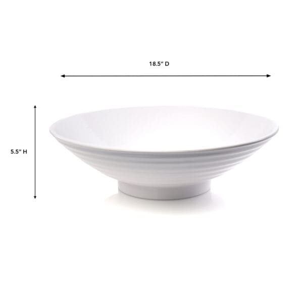 Swede Large Melamine Serving Bowl - Image 2