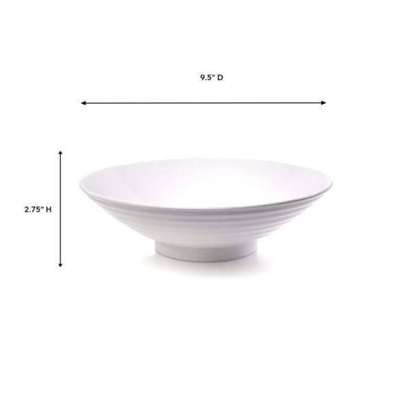 Swede Small Melamine Serving Bowl - Image 2