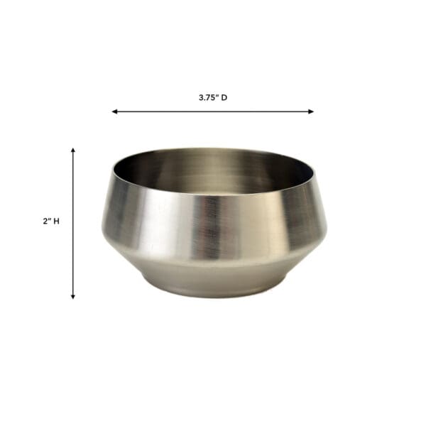 Tutta Stainless Steel Serving Bowl Large - Image 2