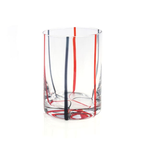 Veneto Red 16oz Glass Tumbler