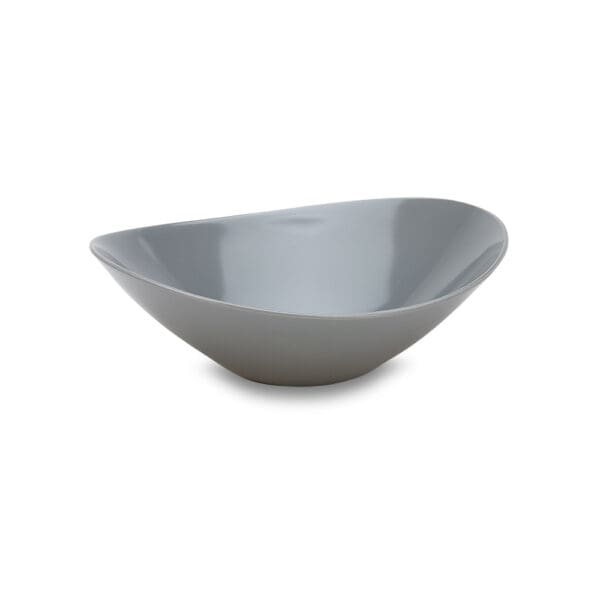 Verona Large Smoke Melamine Serving Bowl