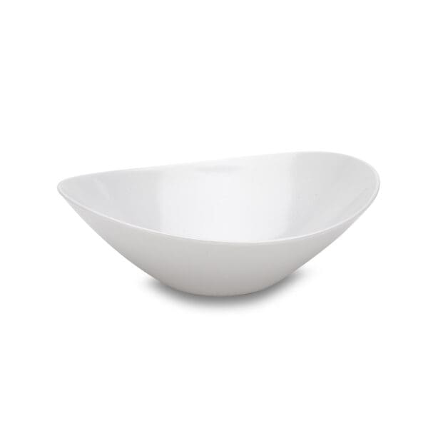 Verona Large White Melamine Serving Bowl