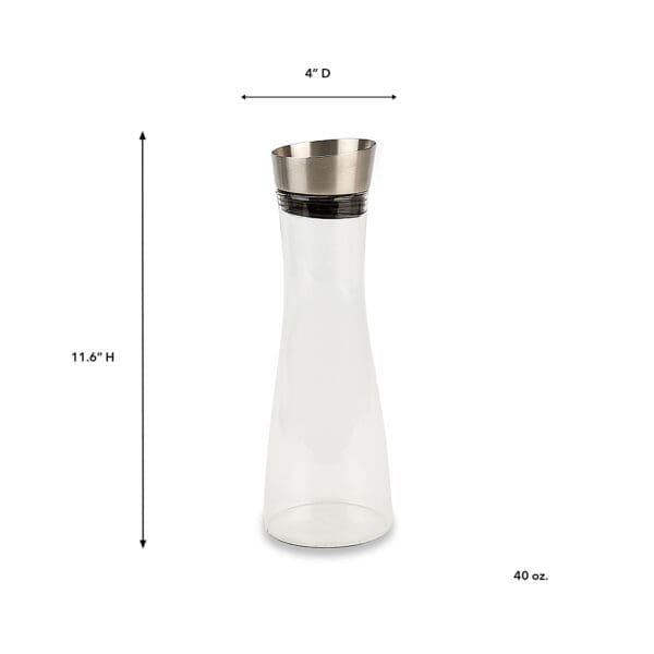 Zurich Small Glass Carafe - Image 2