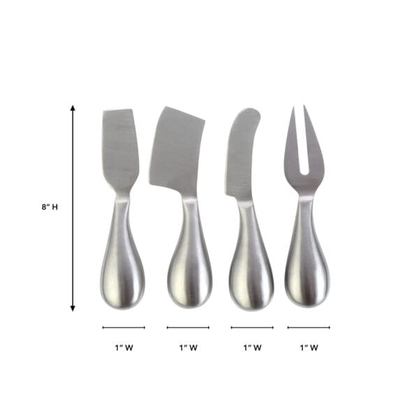 Zurich Stainless Steel Cheese Set - Image 2