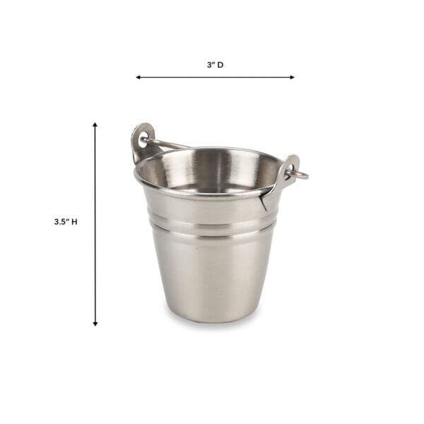 Zurich Stainless Steel Mini Balti Snack Dish - Image 2