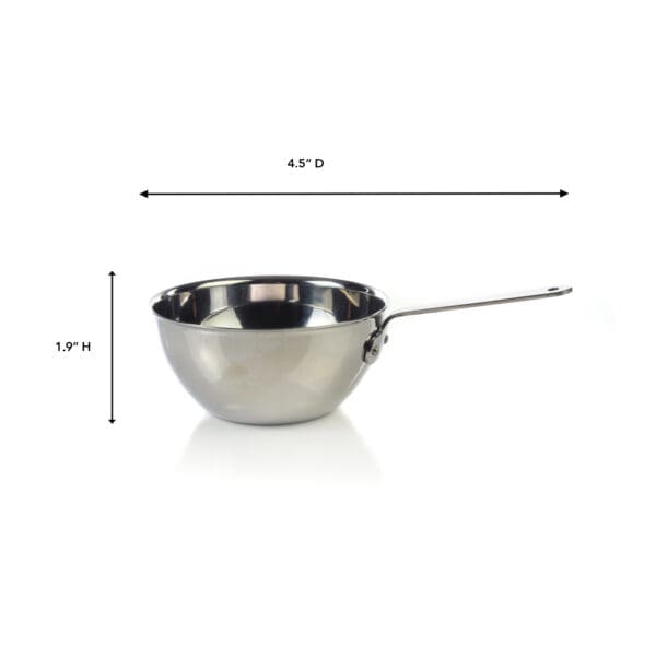 Zurich Stainless Steel Mini Wok Snack Bowl - Image 2