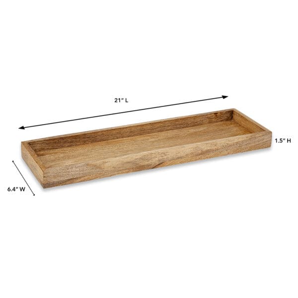 Napa Wood Serving Long Tray - Image 2