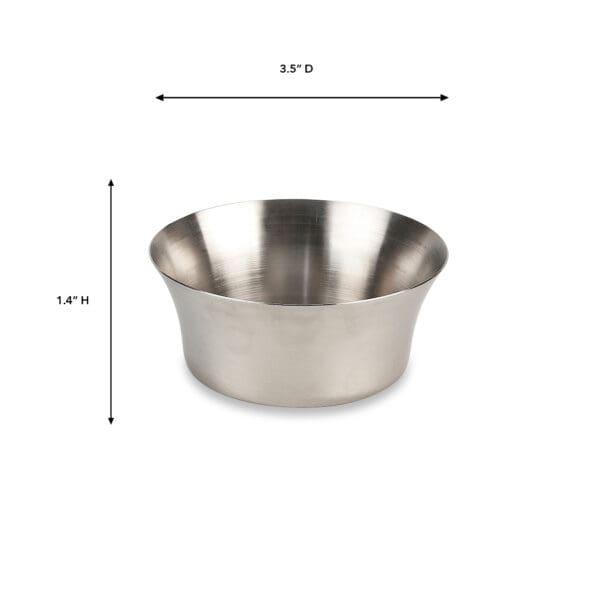 Riga Stainless Steel Snack Bowl Small - Image 2