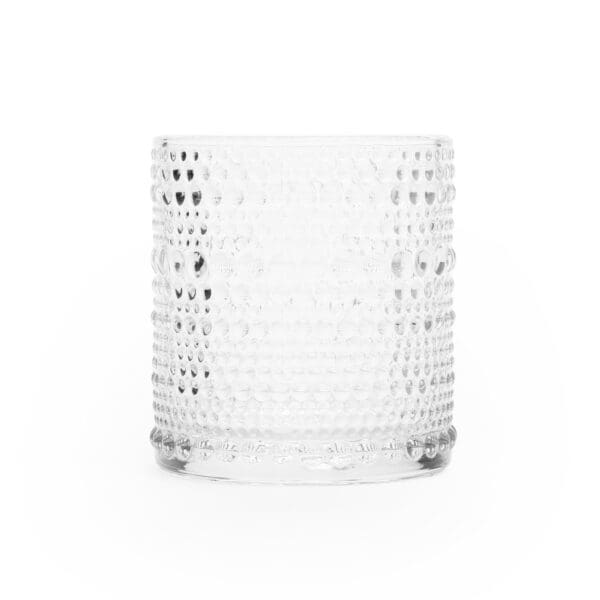 Borda Bubble Textured Glass Clear Votive