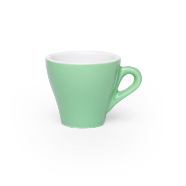 Gumdrop Porcelain 2.4oz Lime Green Espresso Cup