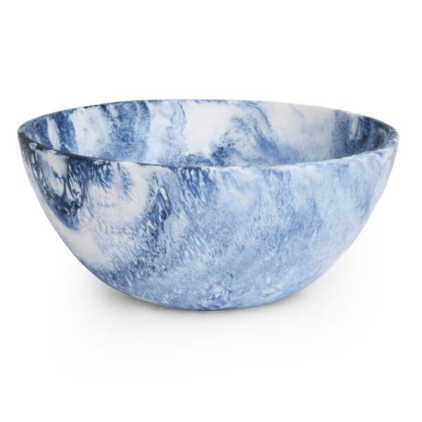 FORTUNA SERVING BOWL BLUE/WHITE