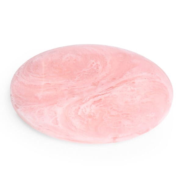 FORTUNA LARGE FOOTED PLATTER ROSE