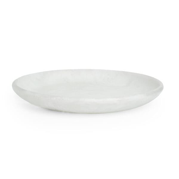 FORTUNA MEDIUM ROUND PLATTER WHITE