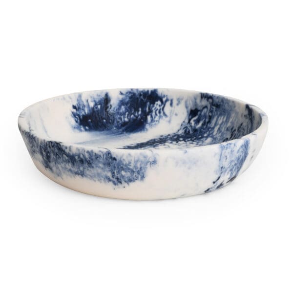 FORTUNA RESIN MEDIUM BOWL BLUE/WHITE