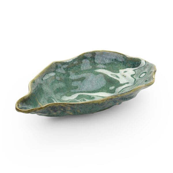 Gorka Stoneware Dish Large Green